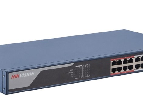 SWITCH HIKVISION 16CHANNEL WITH POE
